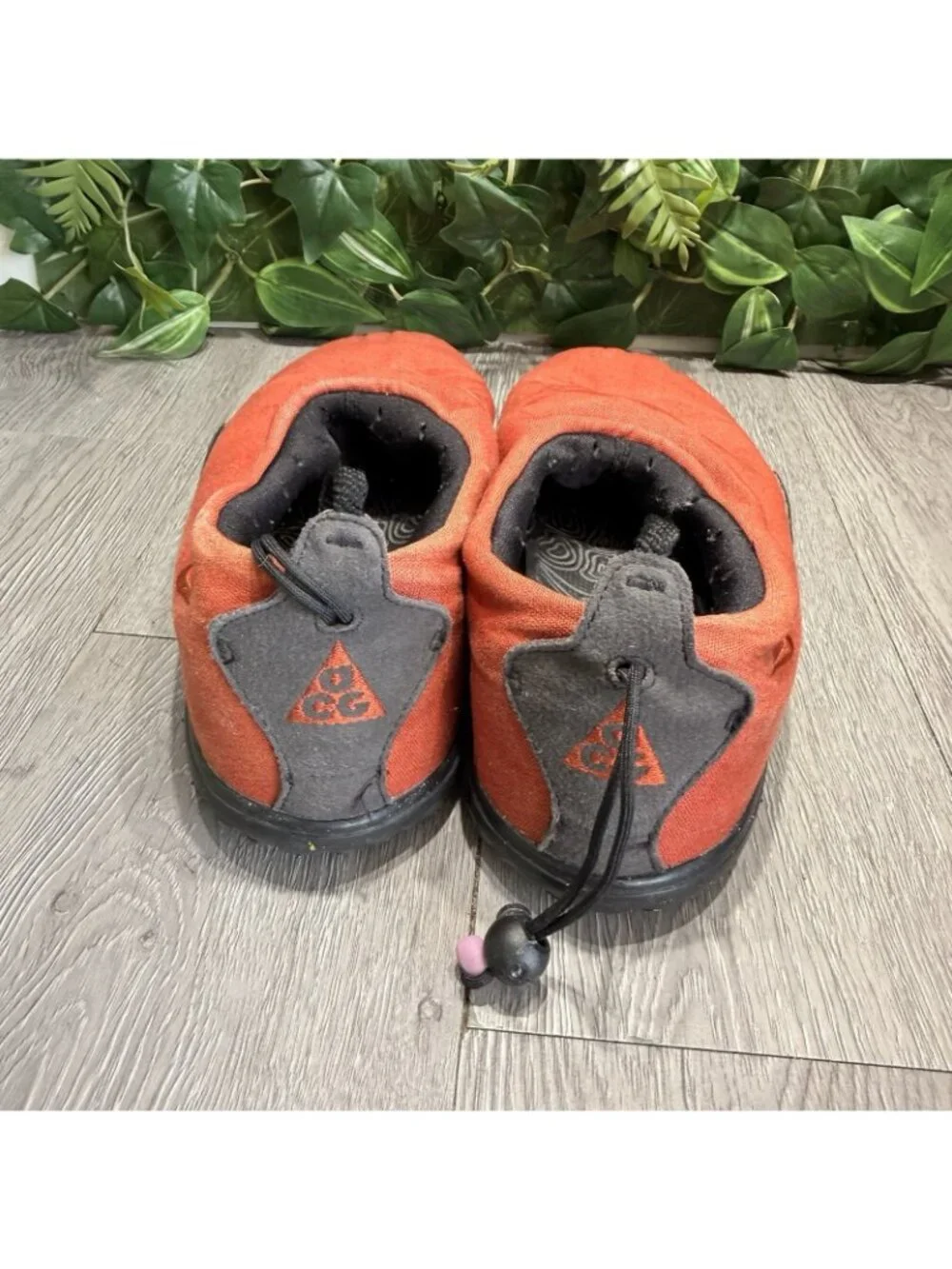 Nike ACG Moc Premium Rugged Orange Slip-On Shoes Men's Size 11